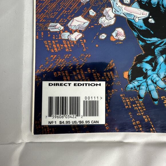 Sabretooth Special Vol. 1 #1 Jan 1995 Chrome Foil-Wrap Cover Marvel NM - Picture 6 of 8